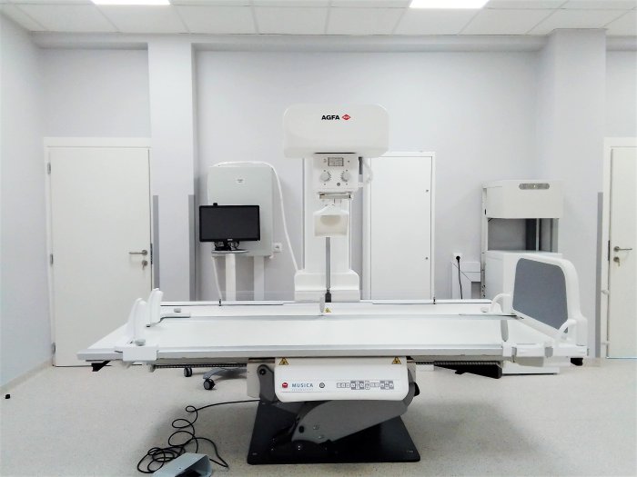 Nowy rentgen w szpitalu.