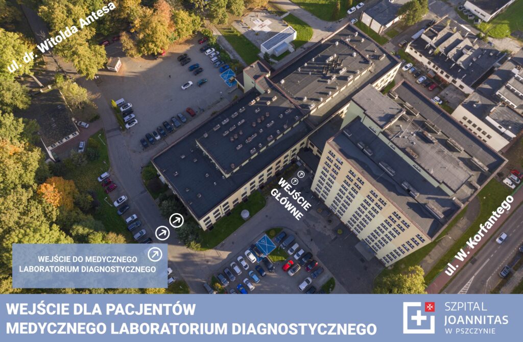 Mapka medyczne laboratorium diagnostyczne