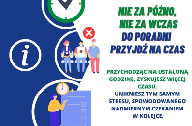 Ograniczamy kolejki w poradniach – kampania edukacyjna dla pacjentów