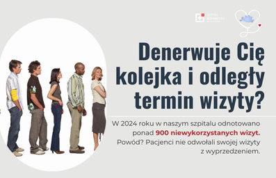 Nieodwołane wizyty – zadanie domowe dla pacjentów