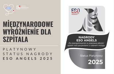 Oddział Neurologiczny i Pododdział Udarowy z platynową nagrodą