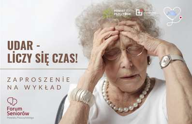 Udar – liczy się czas! Zaproszenie na wykład